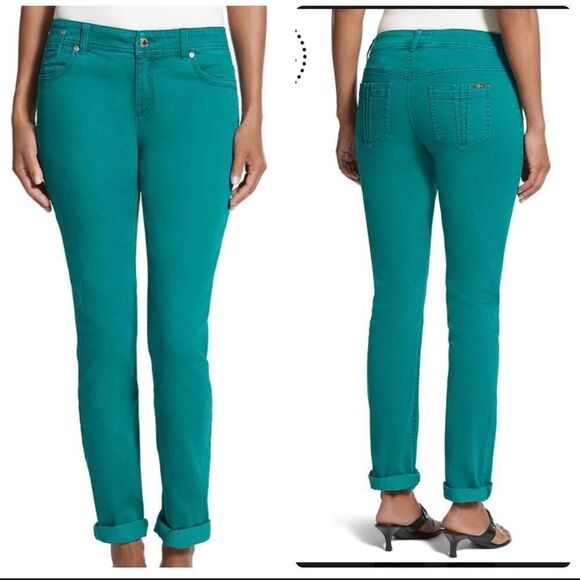 Chico’s So Slimming Pintuck Ankle Jeans Sz 0 (2/XS) - Picture 1 of 12